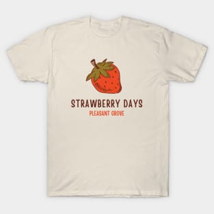 Cartoon strawberry days pleasant grove utah T-Shirt